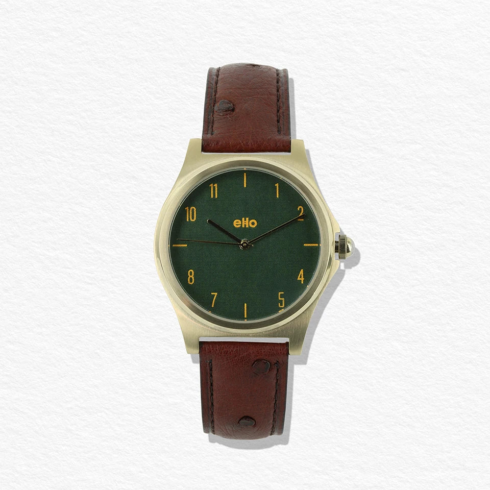 Montre Marron Minimale