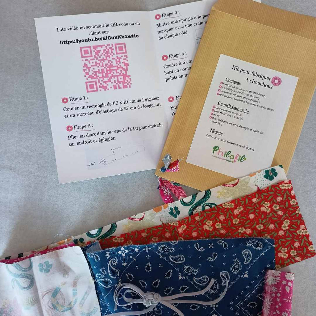Kit DIY Chouchous - Spécial Débutants