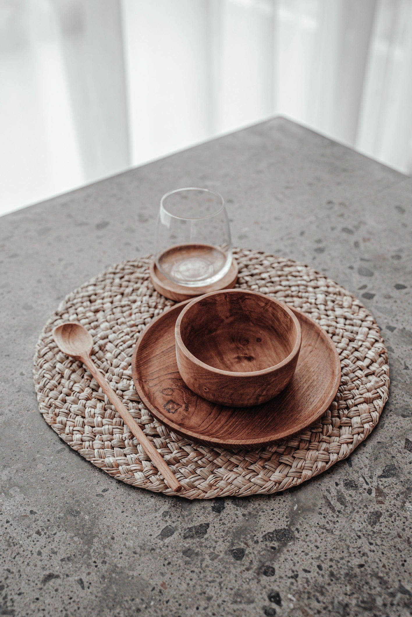 EXOTIC WOOD BOWL ~ MEJA