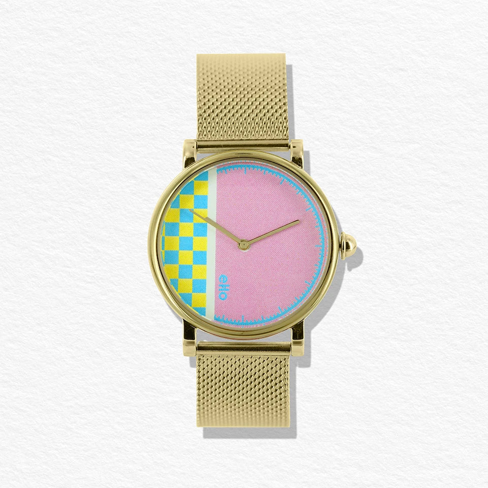 Montre Pastel Dorée