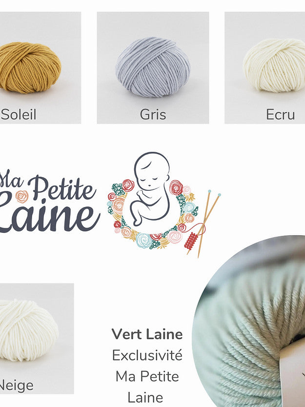 Kit à tricoter : la famille Mouflettes