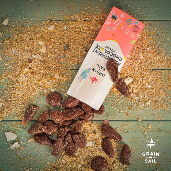Sachet Assortiment de chocolat au Lait - 150G - BIO