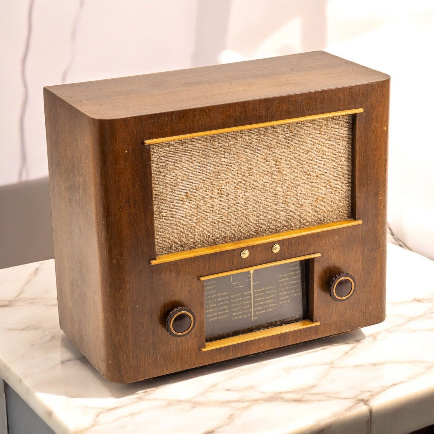 Radio Bluetooth Artisanale Vintage 40’S