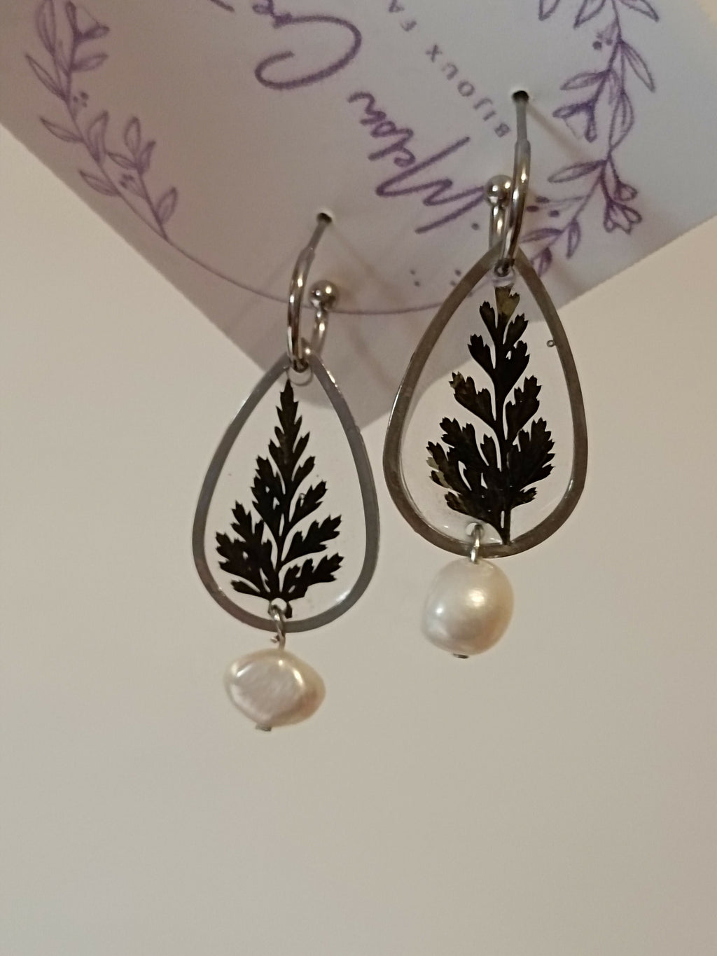 MEL/BSP Boucles Sapin Perle