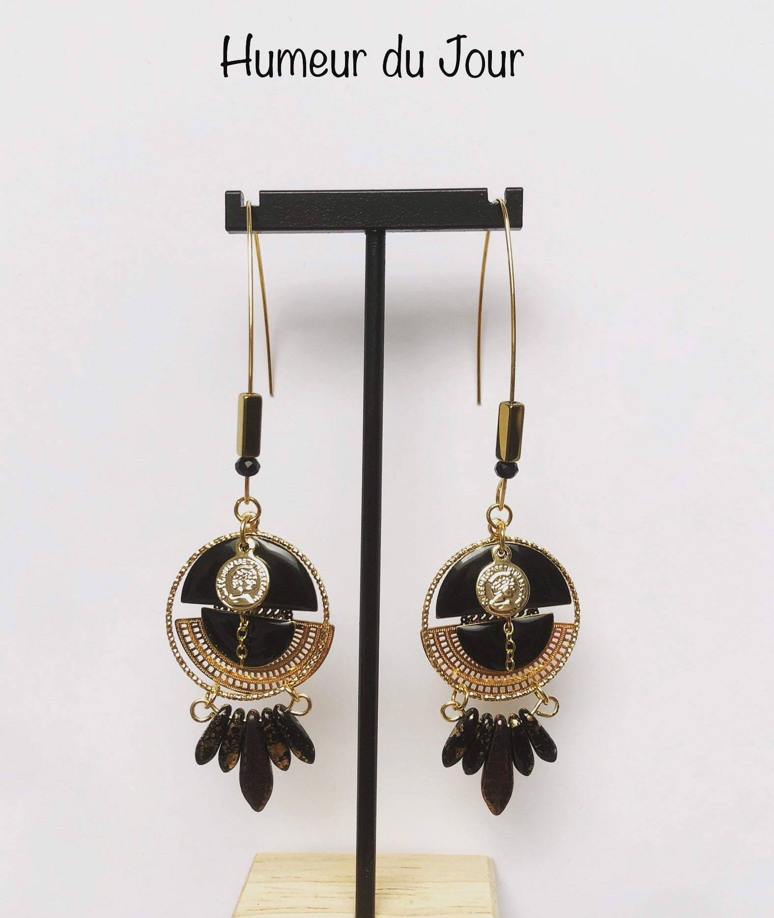 Boucles d'oreilles "Cesarine"