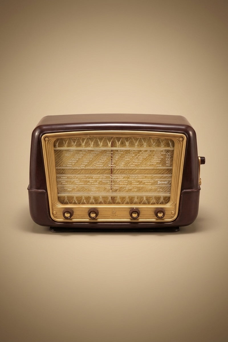 Radio Bluetooth Sonora Vintage 50's