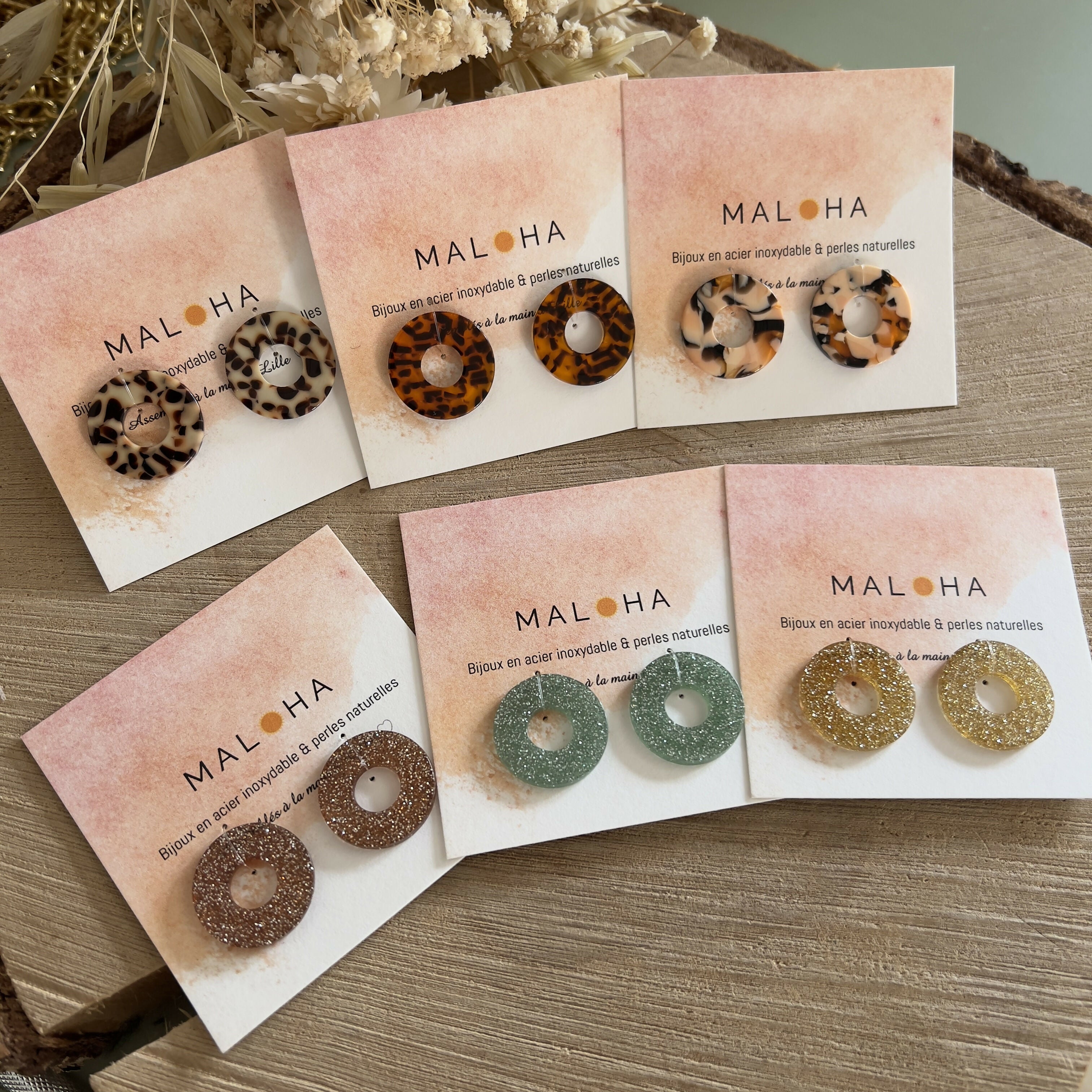 Pampilles interchangeables donuts