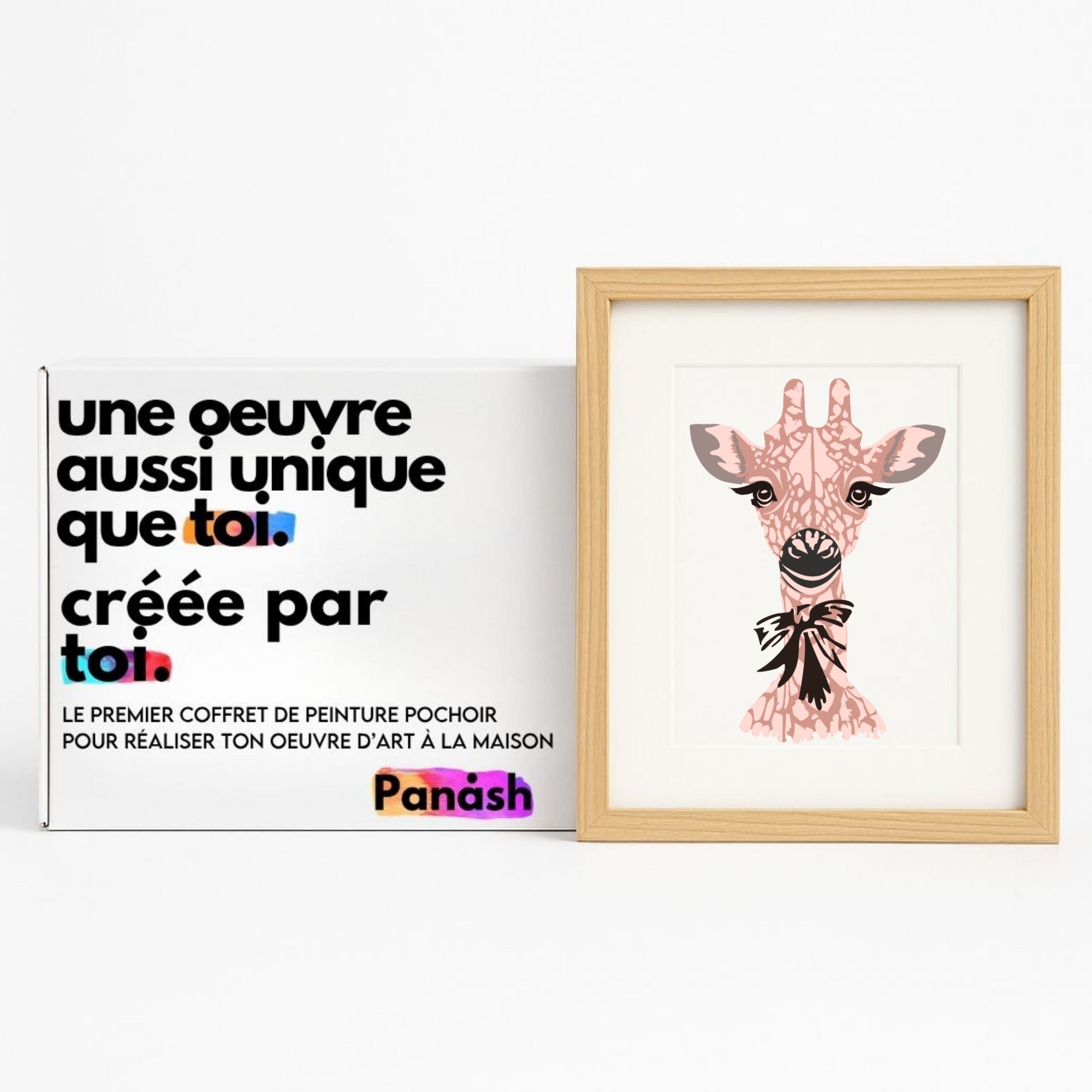 Coffret Créatif Animalier "GIRAFE"