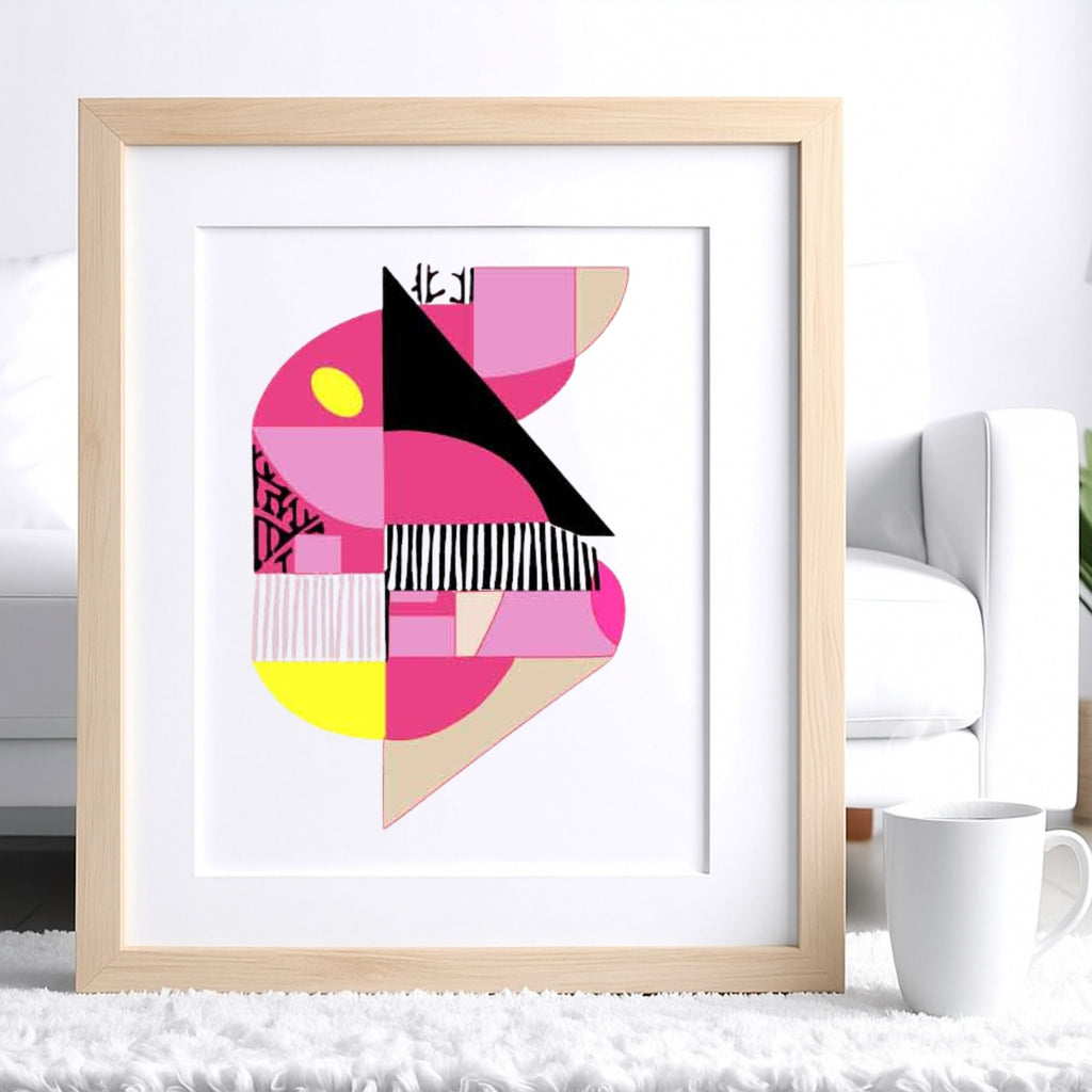 Kit Pochoirs Absolu – 3 pochoirs abstraits superposables + toile A4 incluse