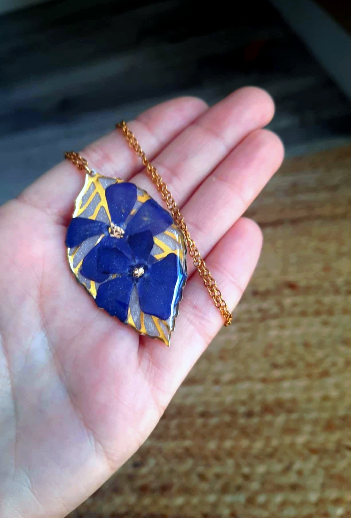 Collier, Periwinkle