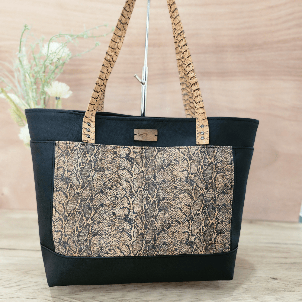 Sac Jasmin en Apple Skin et Liège