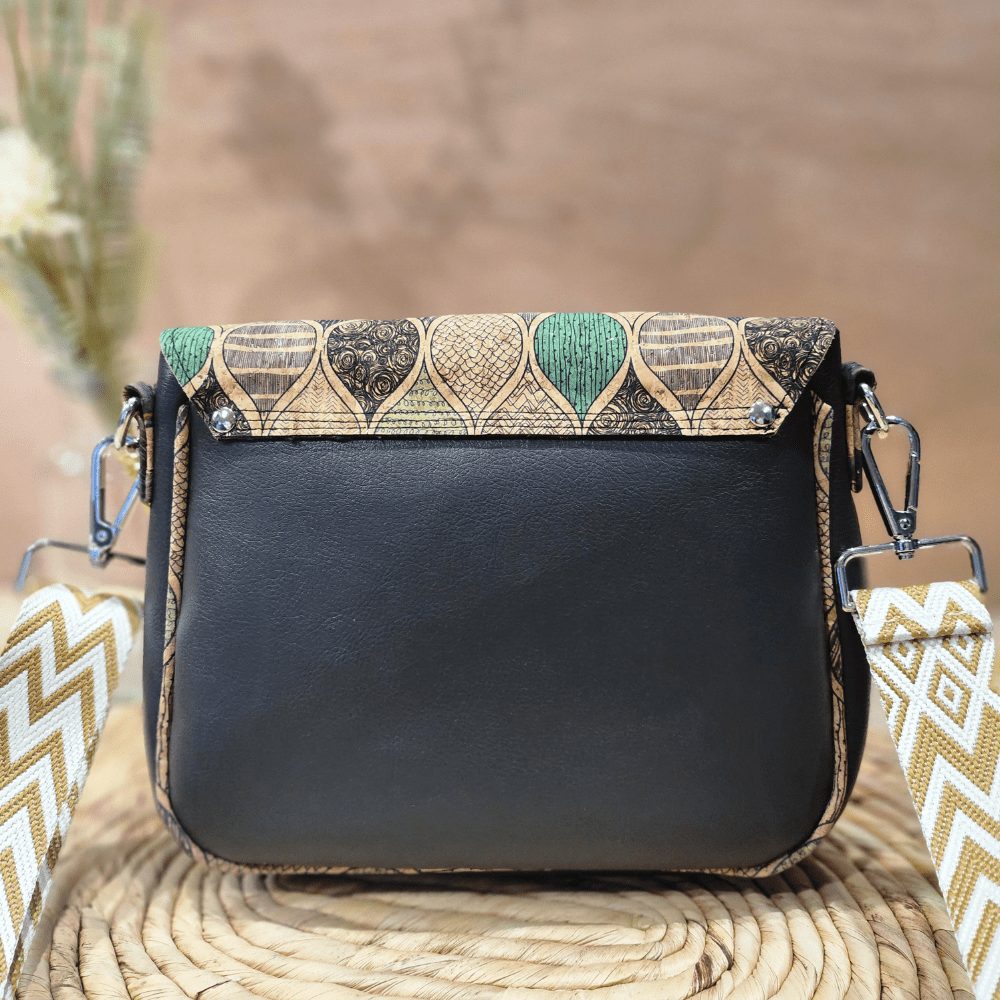 Sac Camélia en Apple Skin et Liège