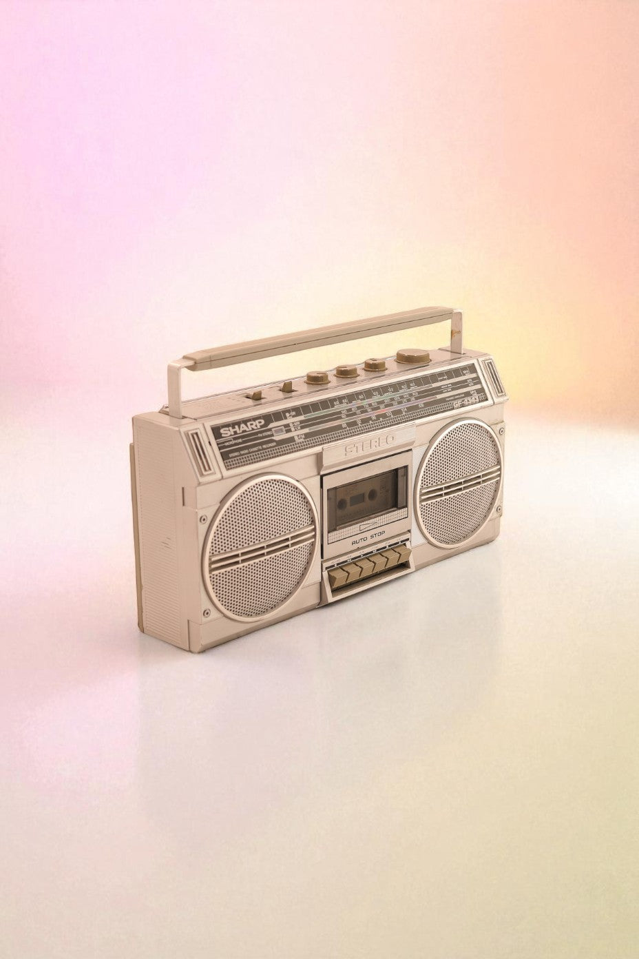 Boombox Bluetooth Sharp Vintage 80’S