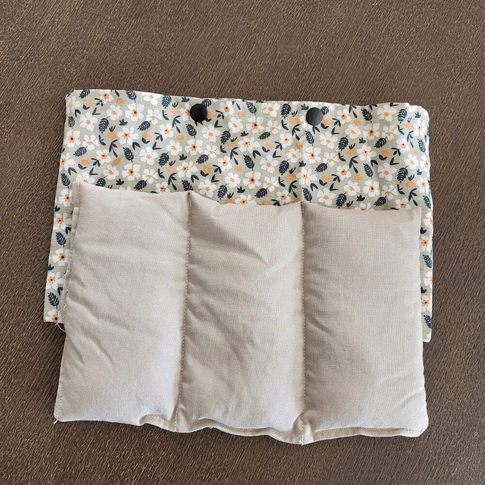 Bouillotte sèche déhoussable aux graines de Lin Bio