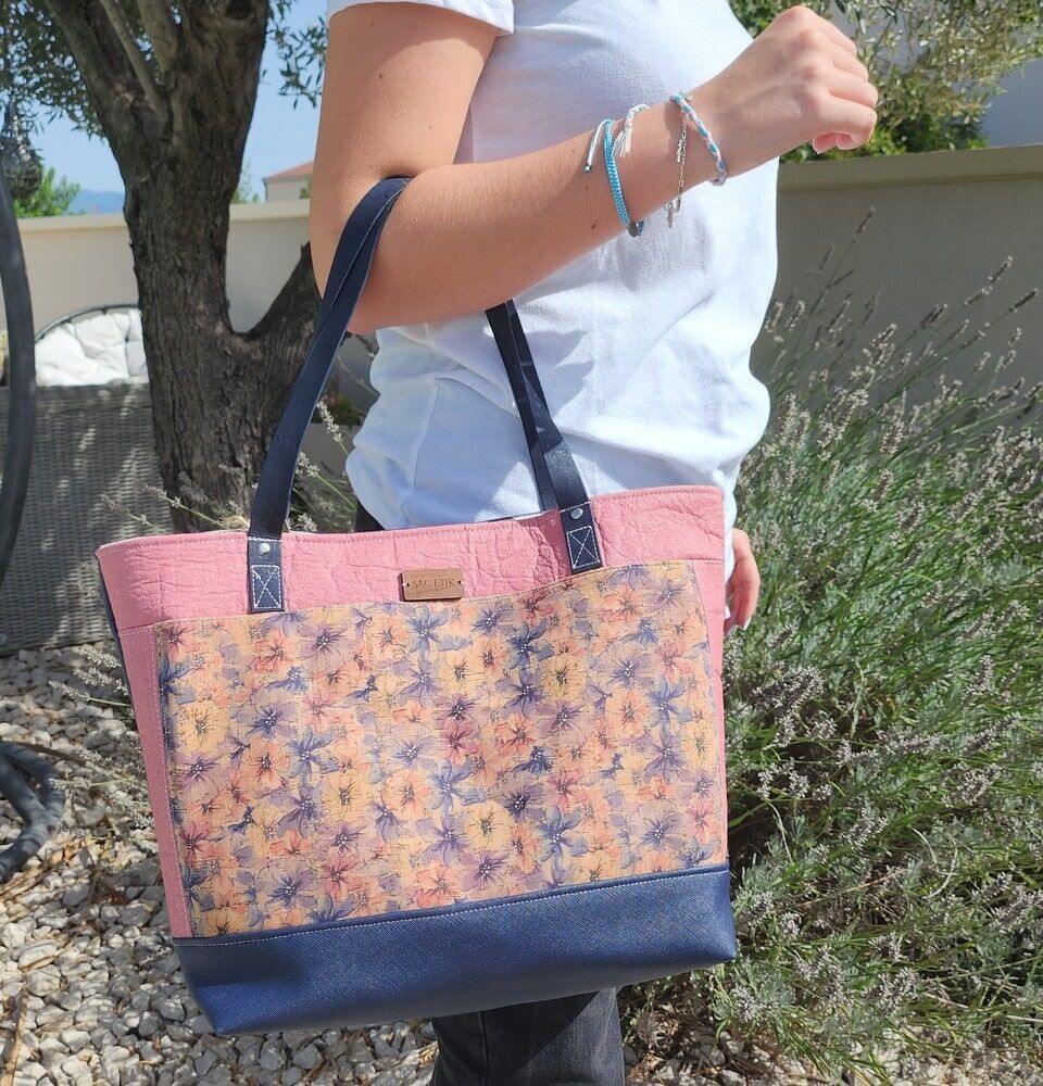 Sac Jasmin en Desserto ( cactus ), Piñatex et liège