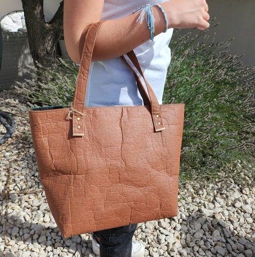 Sac Jasmin en Piñatex (Piñatex) et liège
