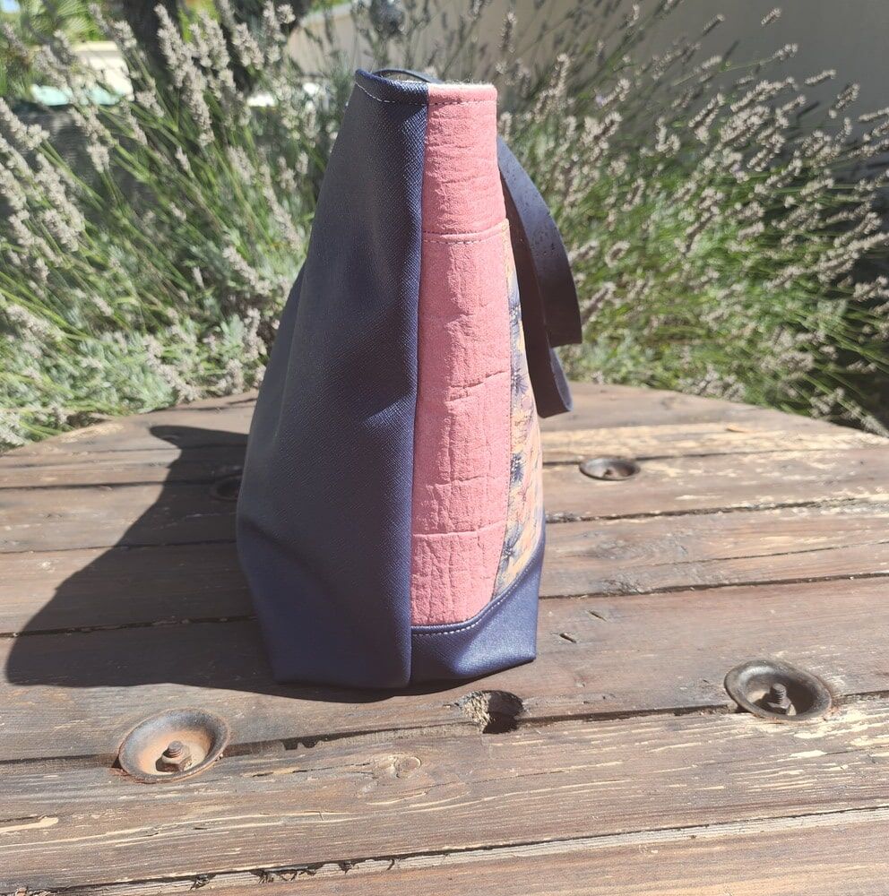 Sac Jasmin en Desserto ( cactus ), Piñatex et liège