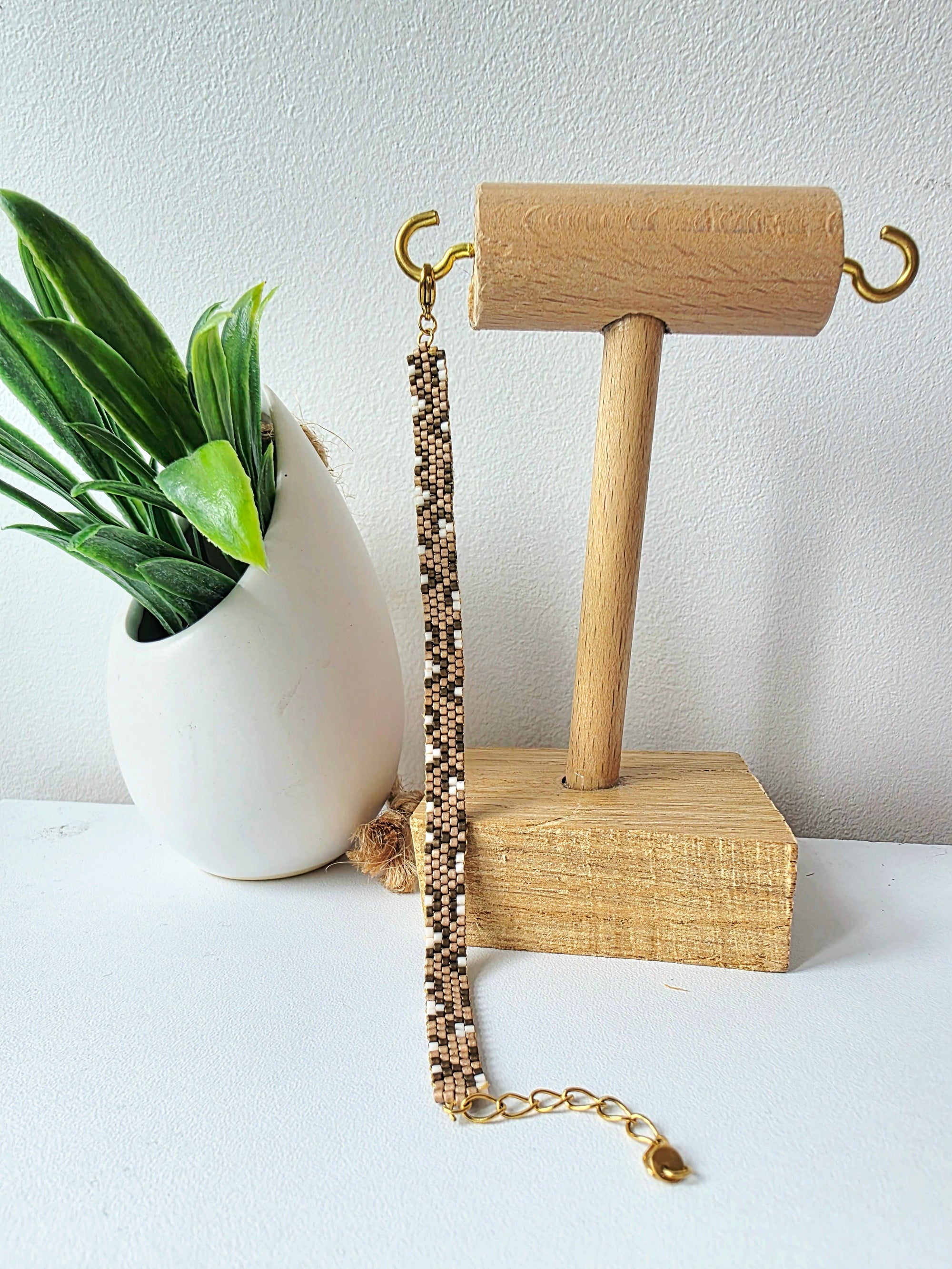 Bracelet GRaouh - motif léopard