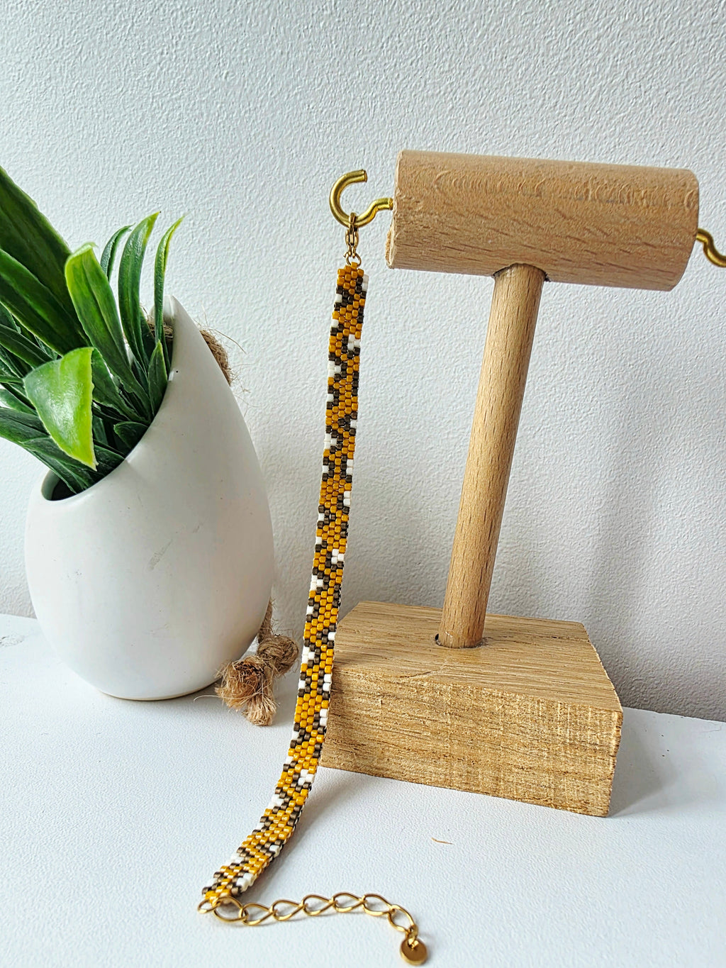 Bracelet GRaouh - motif léopard