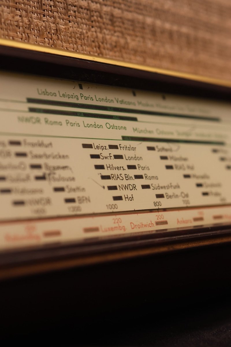 Radio Bluetooth AEG Vintage 50’s - radio - vintage - bluetooth - tsf - dab - modernisation - retrofit