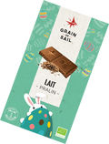 Tablette de chocolat au lait Pralin - 100G - BIO