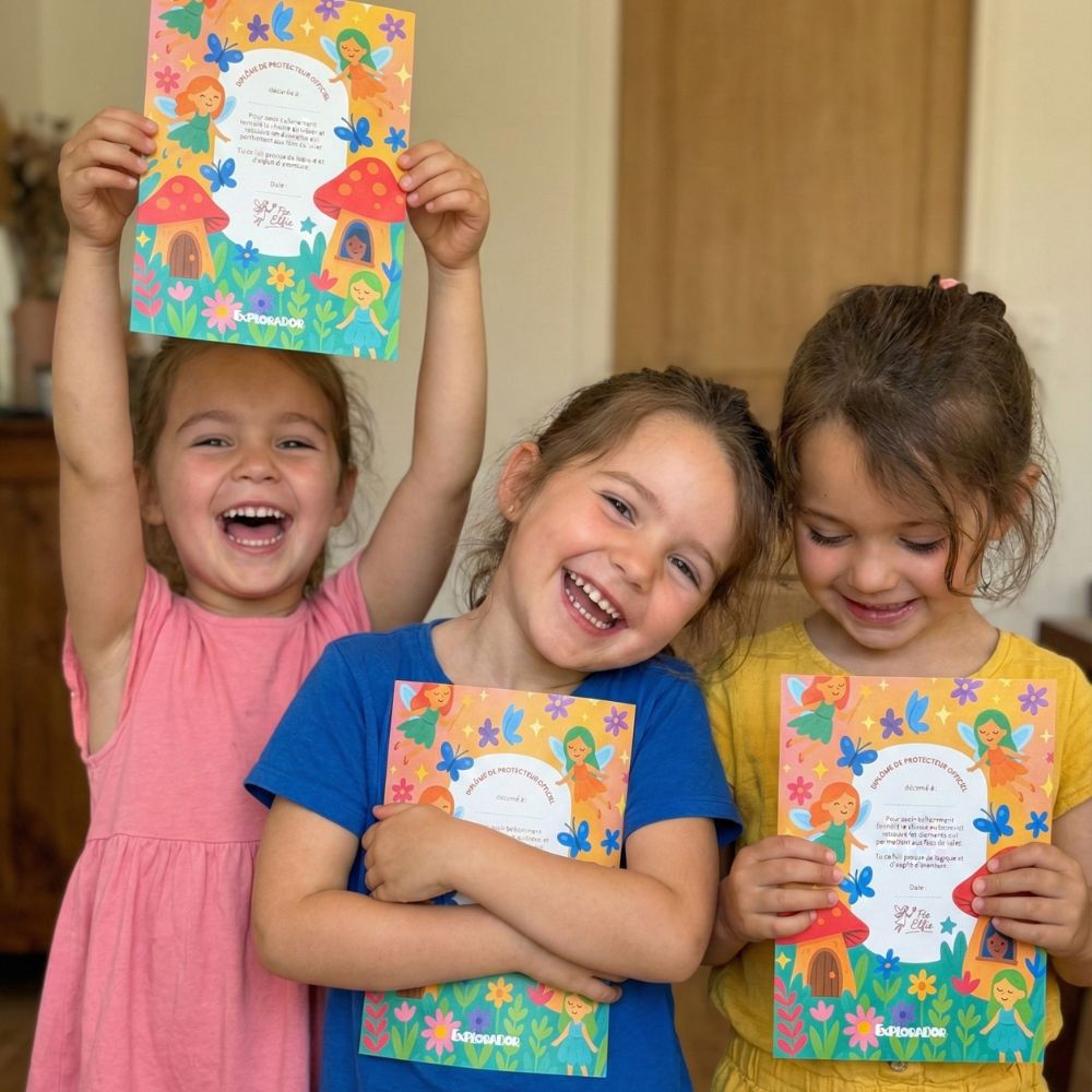 Chasse au trésor enfant 4-5 ans - Diamants Magiques - Coffret prêt à jouer | Explorador