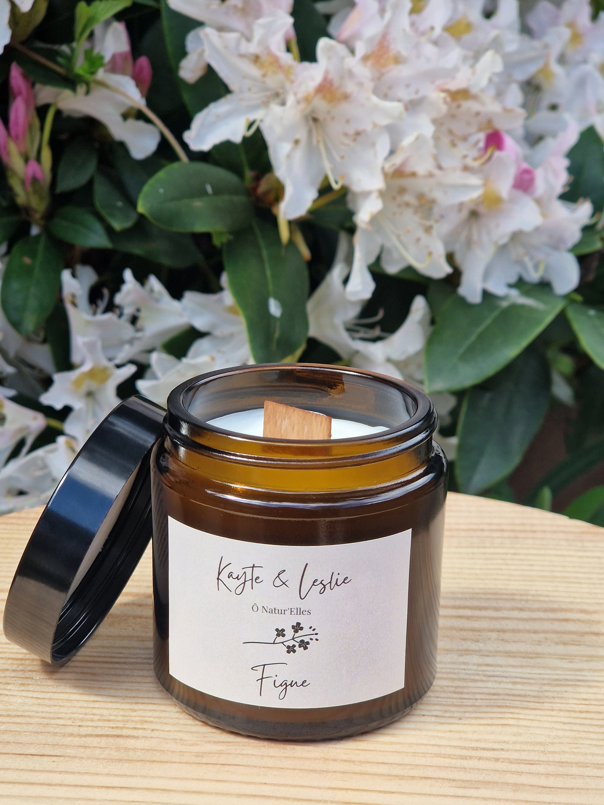 Bougie parfumée végétale "FIGUE"