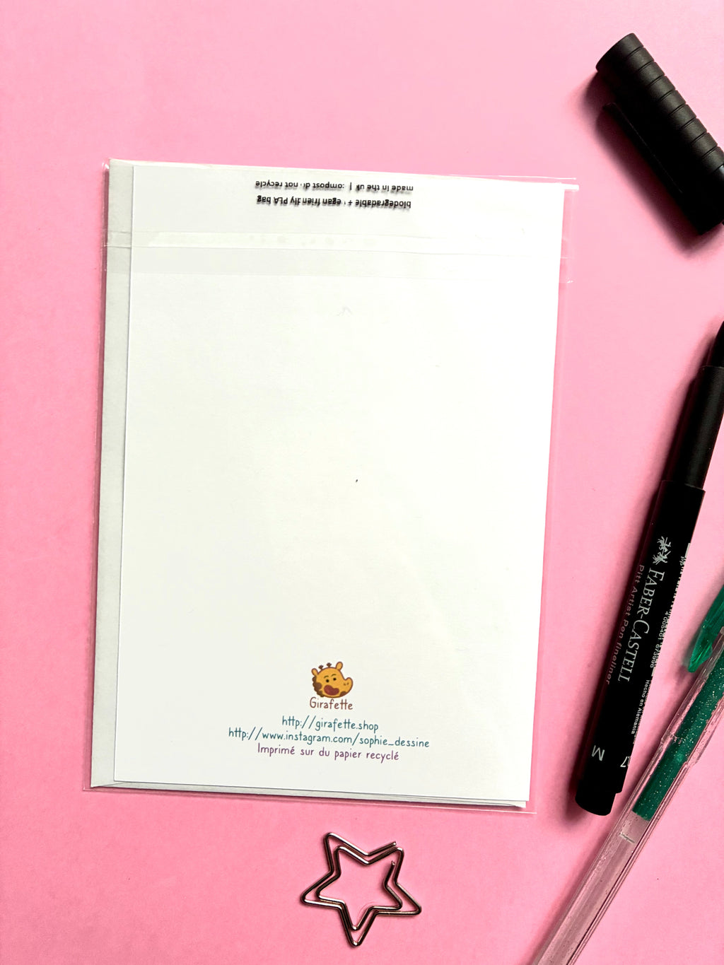 Carte « merci d’être là »