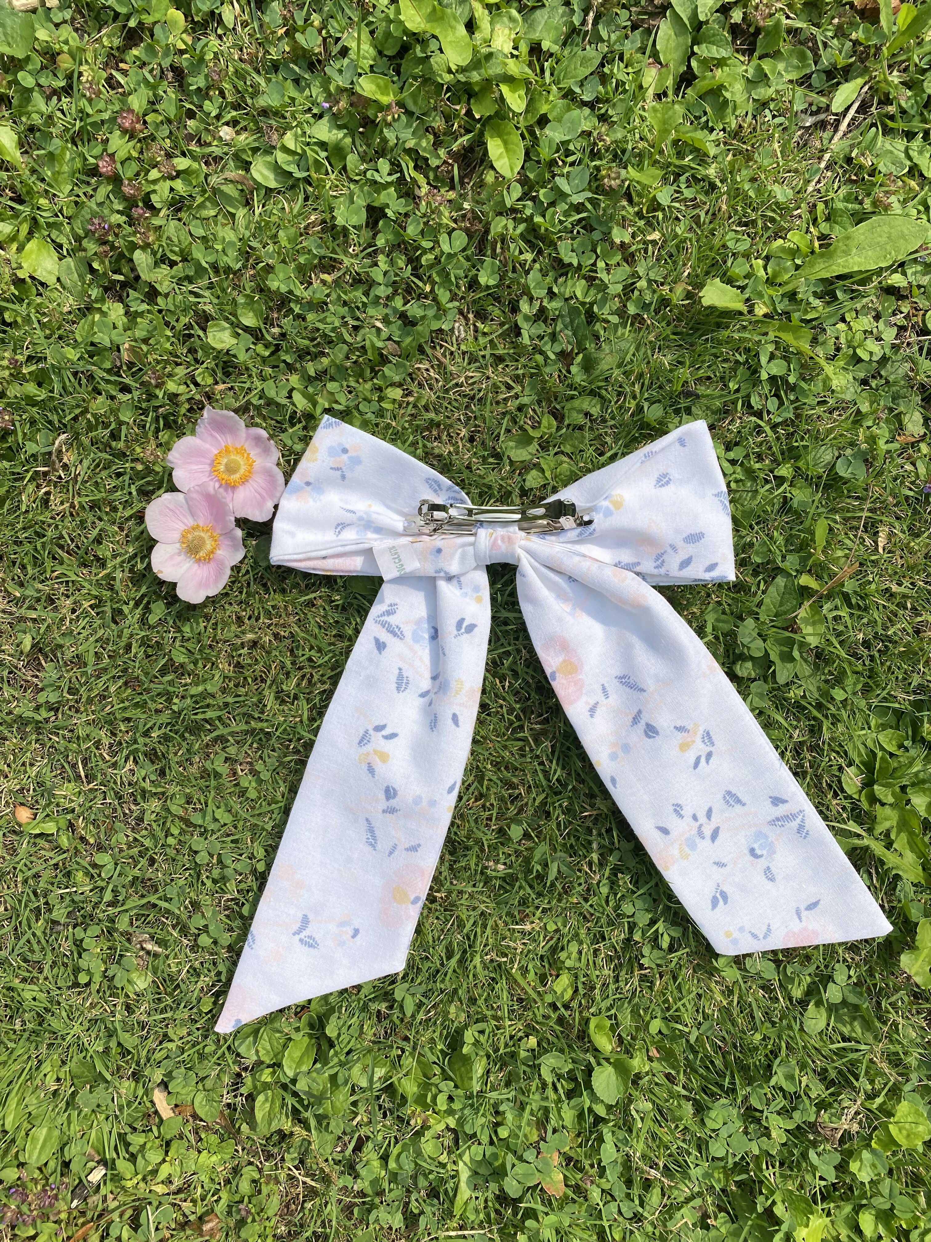 Catherine - Upcycled Bow Hair Clip