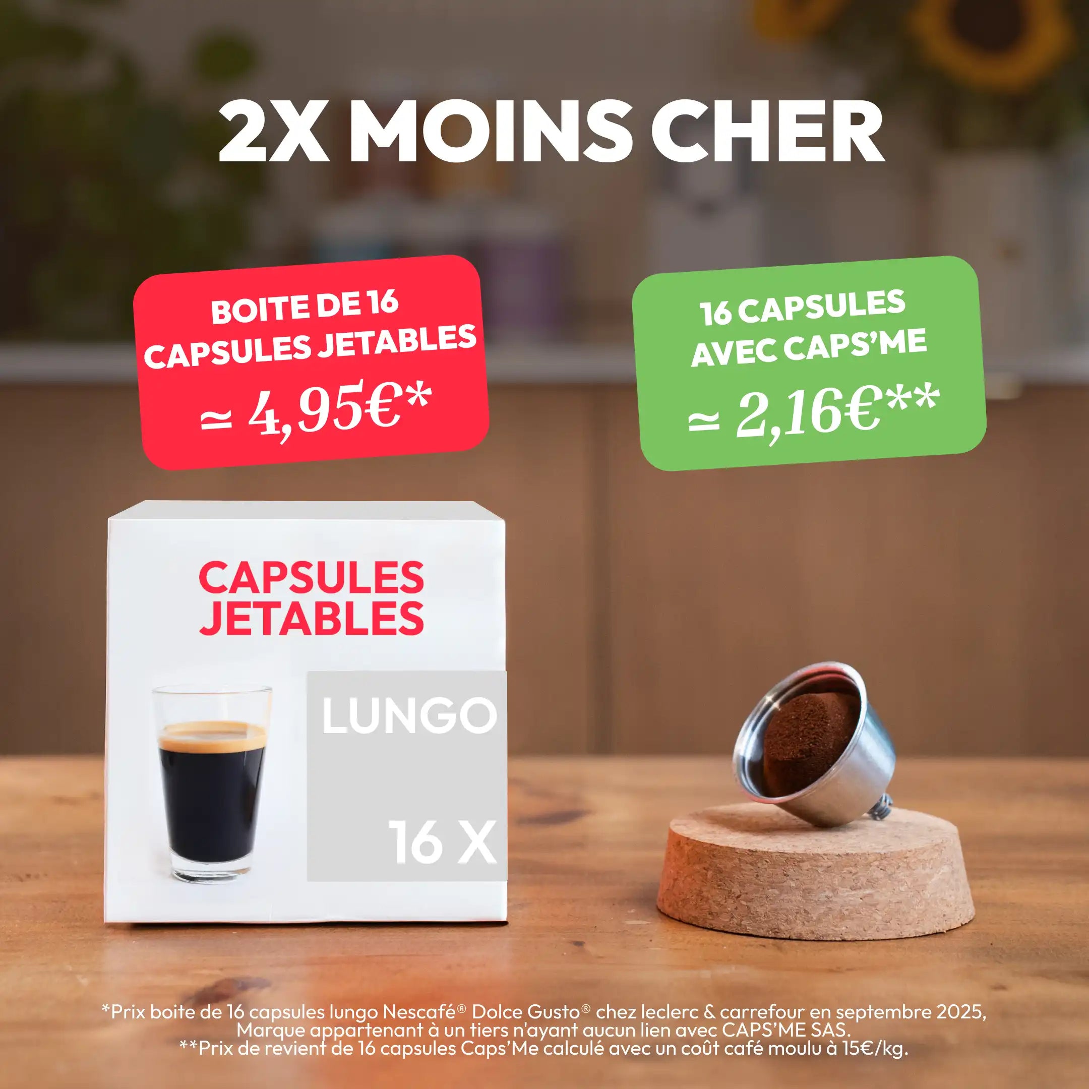 Caps'me Slide Starter Kit compatible with Nescafé® Dolce Gusto®