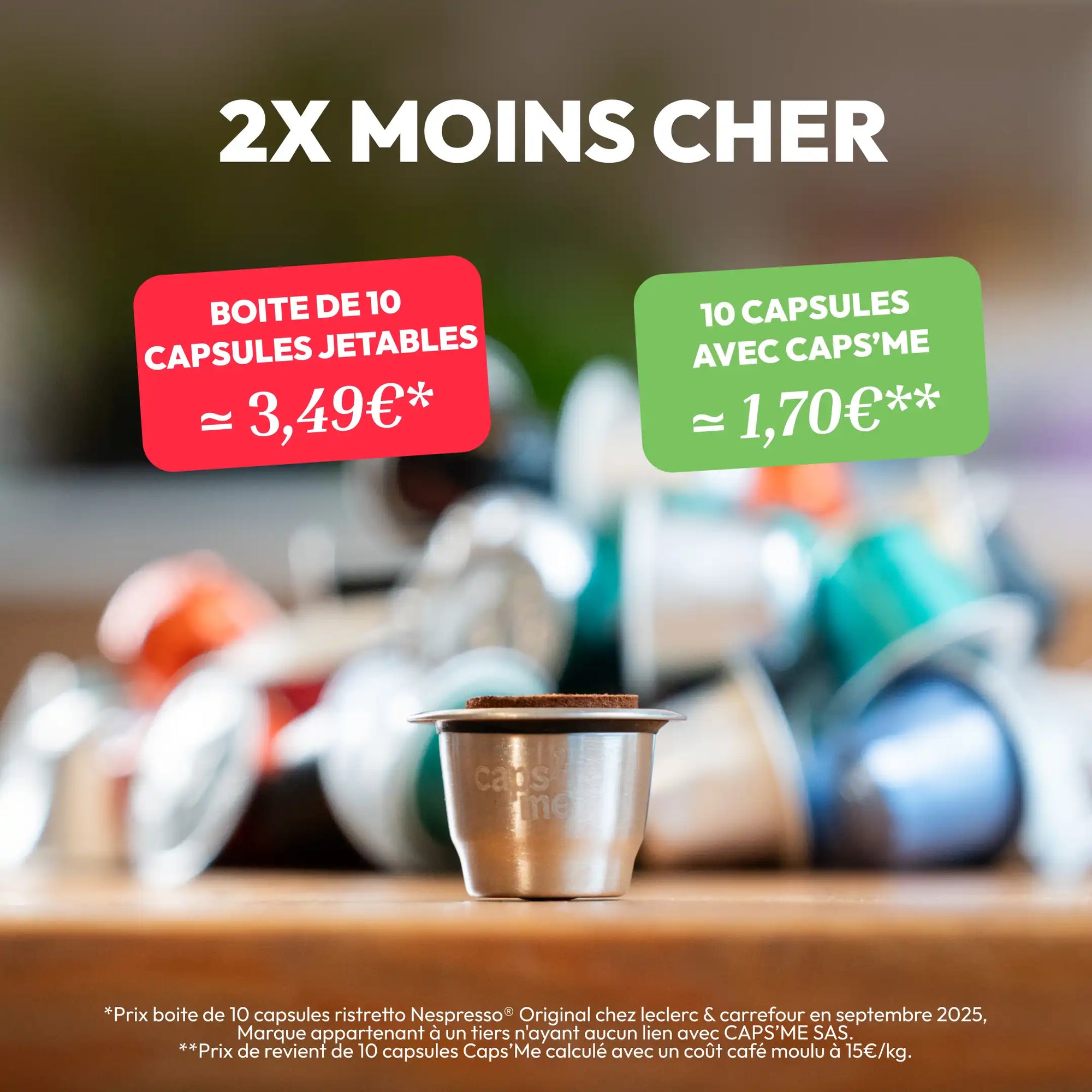 Coffret Caps'me Slide compatible Nespresso®