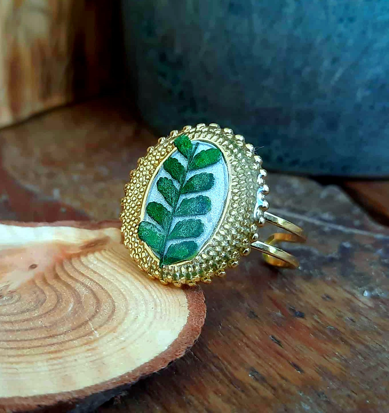 Bague Fougère