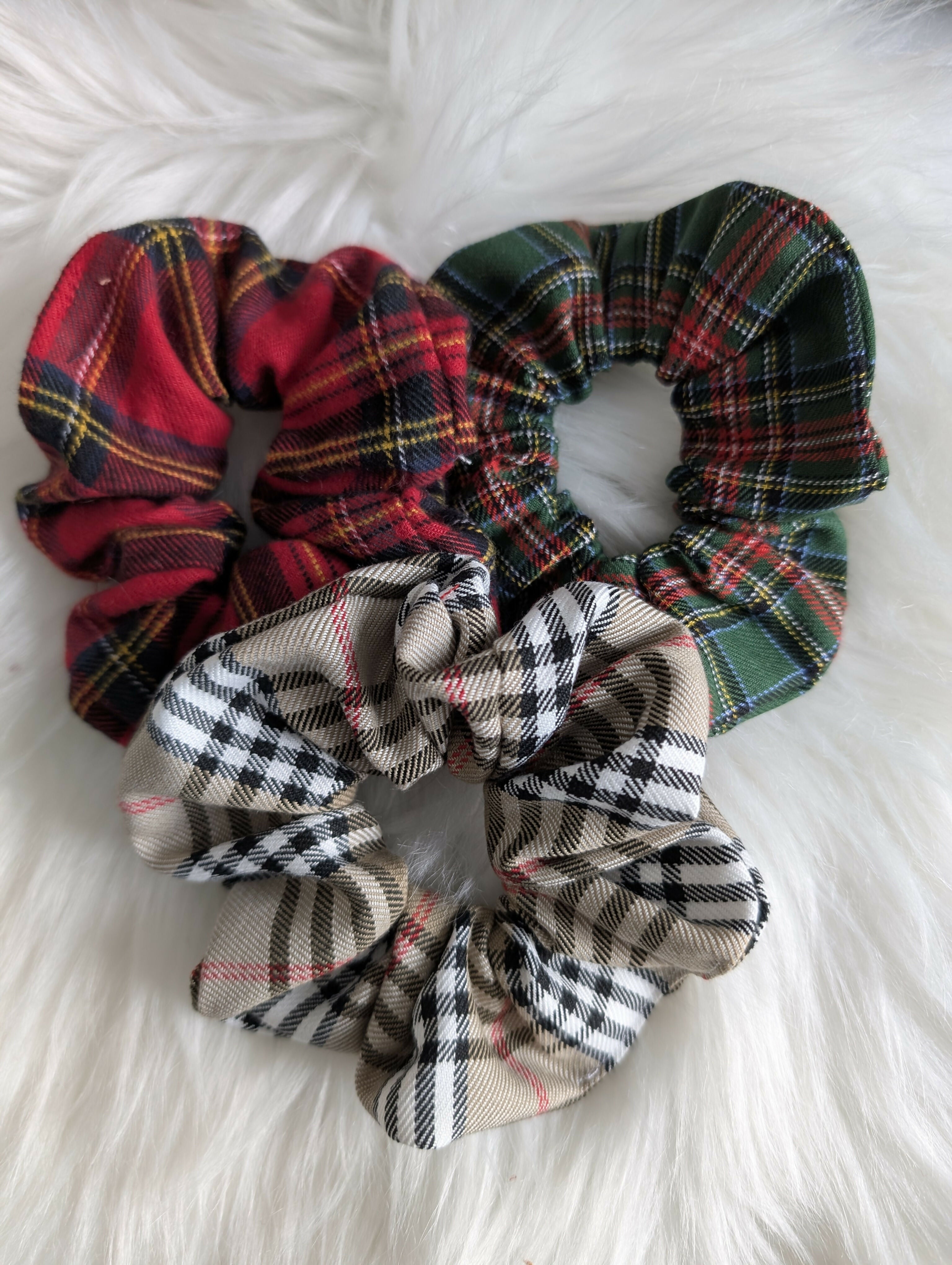 CHOUCHOU TARTAN BEIGE