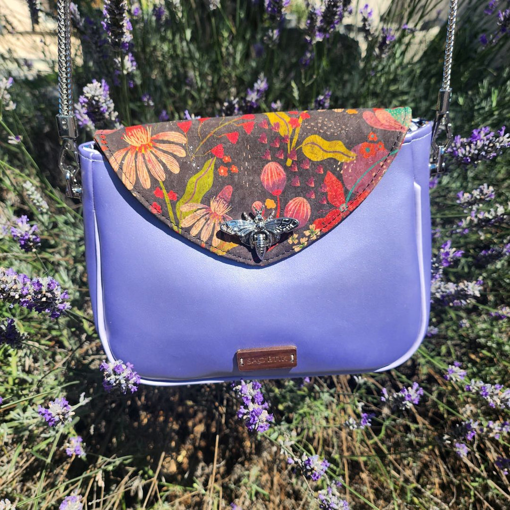 Sac Camélia en Apple Skin et Liège