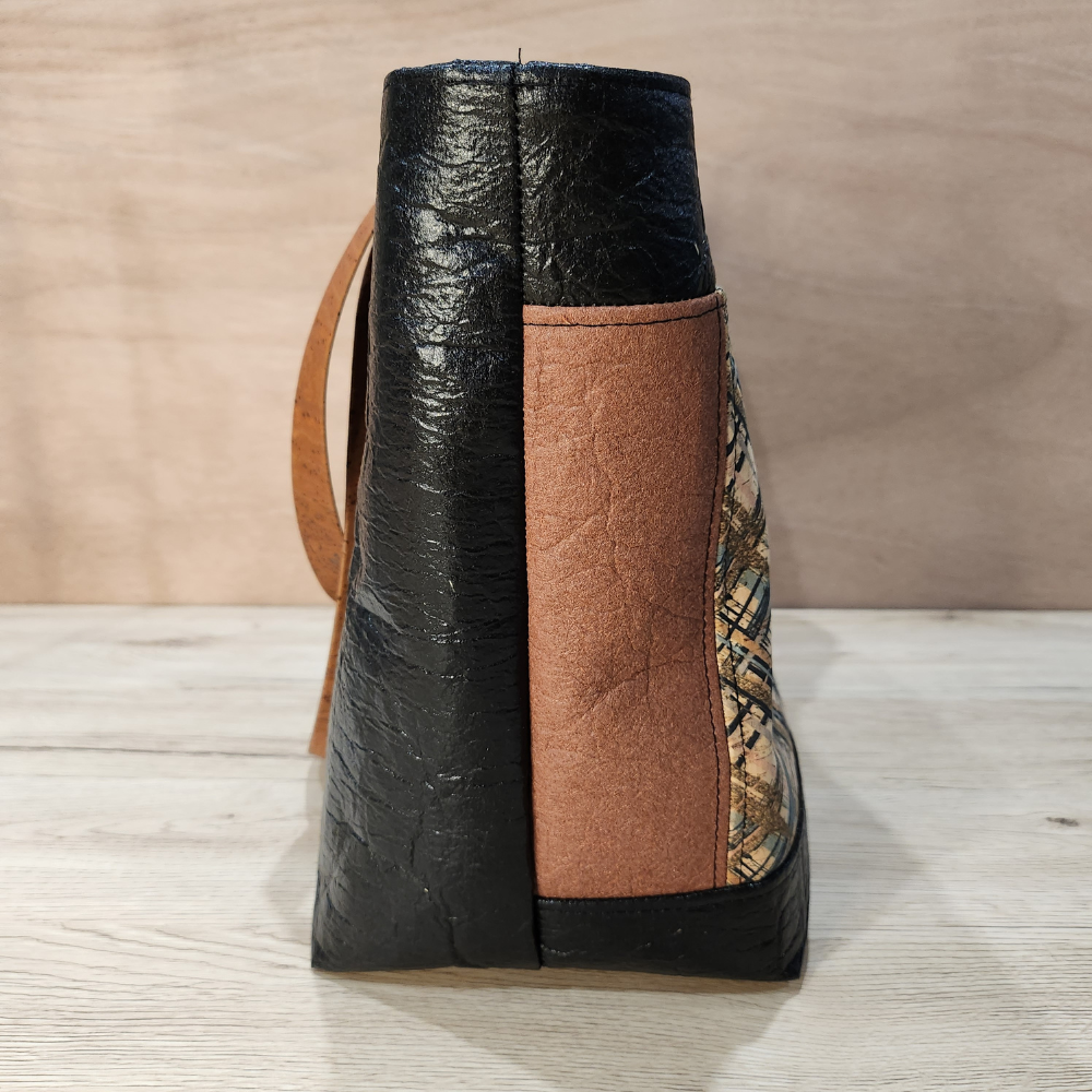 Sac Jasmin en Piñatex et Liège