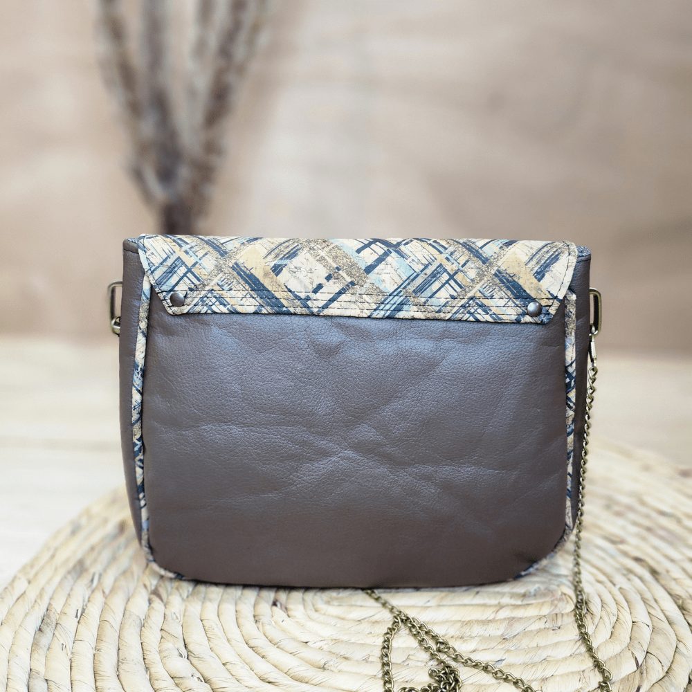 Sac Camélia en Piñatex et Liège