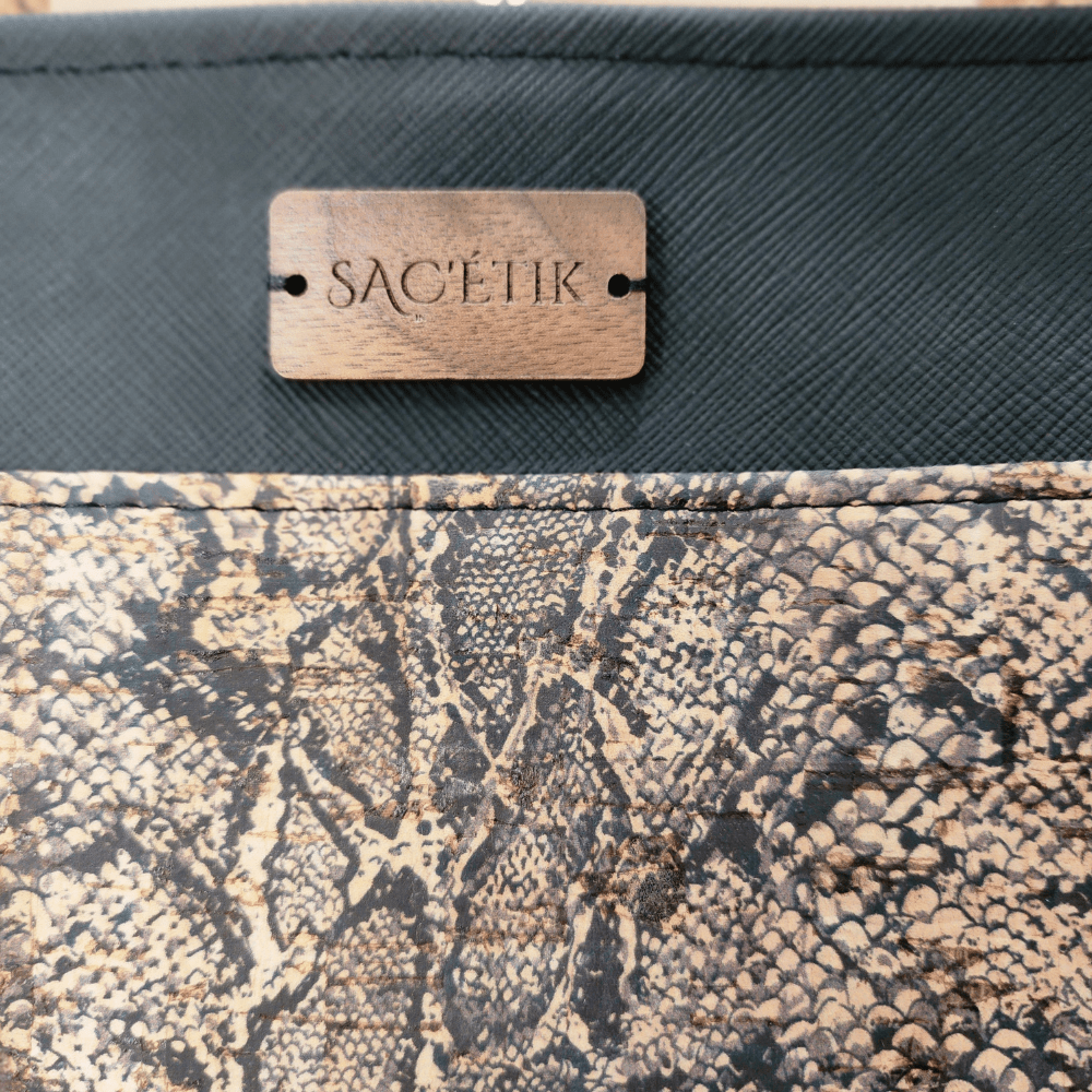 Sac Jasmin en Apple Skin et Liège