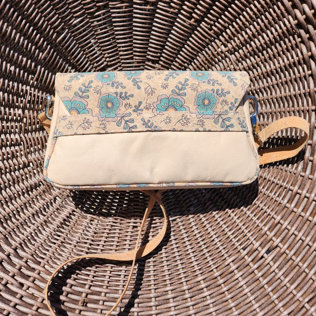 Sac Baguette Magnolia en Piñatex avec Rabat en Liège