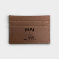 porte cartes plat pomme, papa