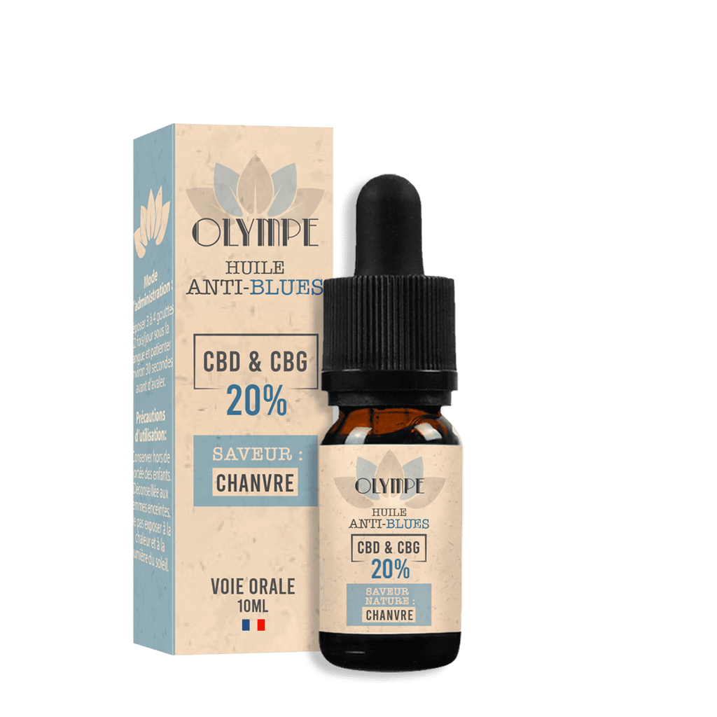 huile de cbd et cbg 20% olympe cbd