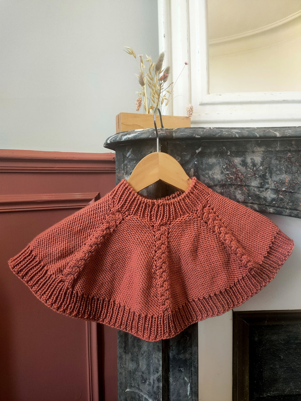 Kit à tricoter : La cape évolutive de Super bébé