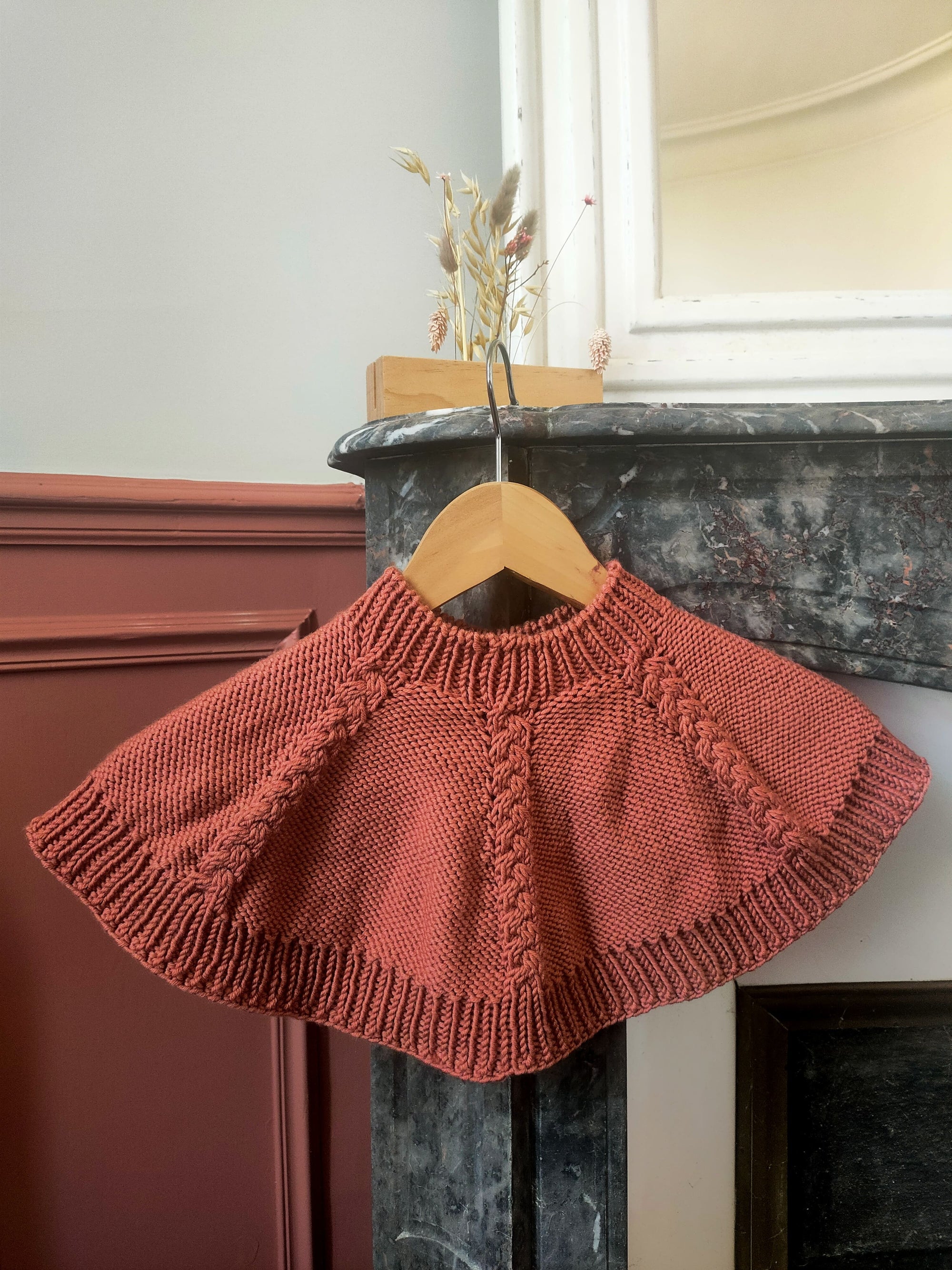 Kit à tricoter : La cape évolutive de Super bébé