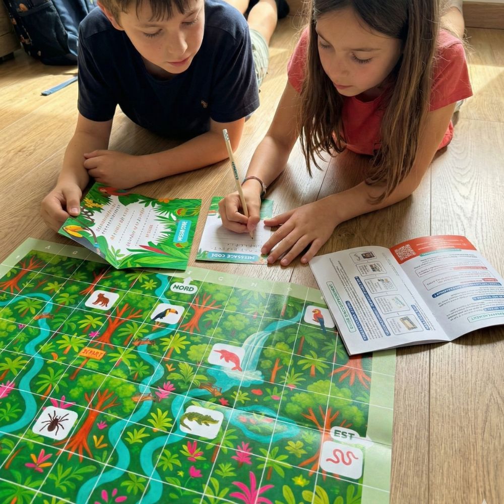 Escape Game Box - In the Heart of the Amazon Rainforest - Ages 12-14