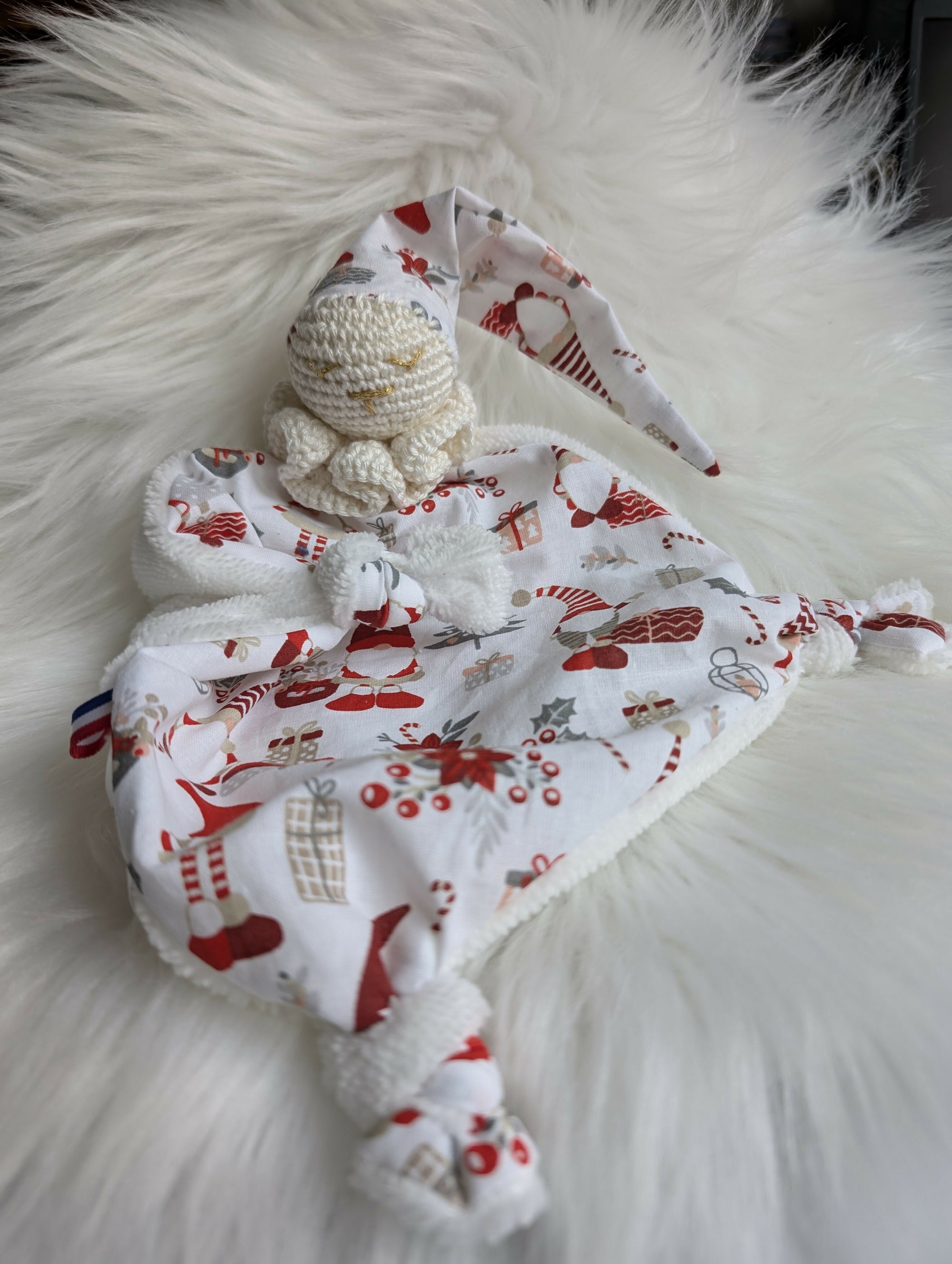DOUDOU NOEL BLANC