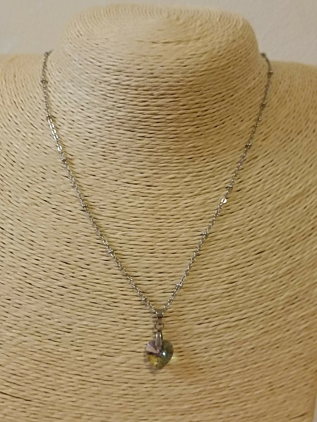 MEL/CCA Collier Cœur Argent