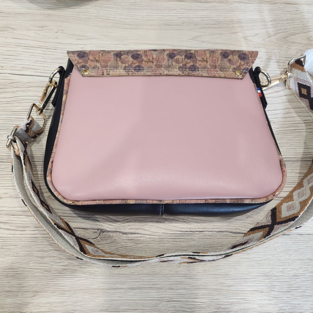 Sac Camélia en Apple Skin et Liège