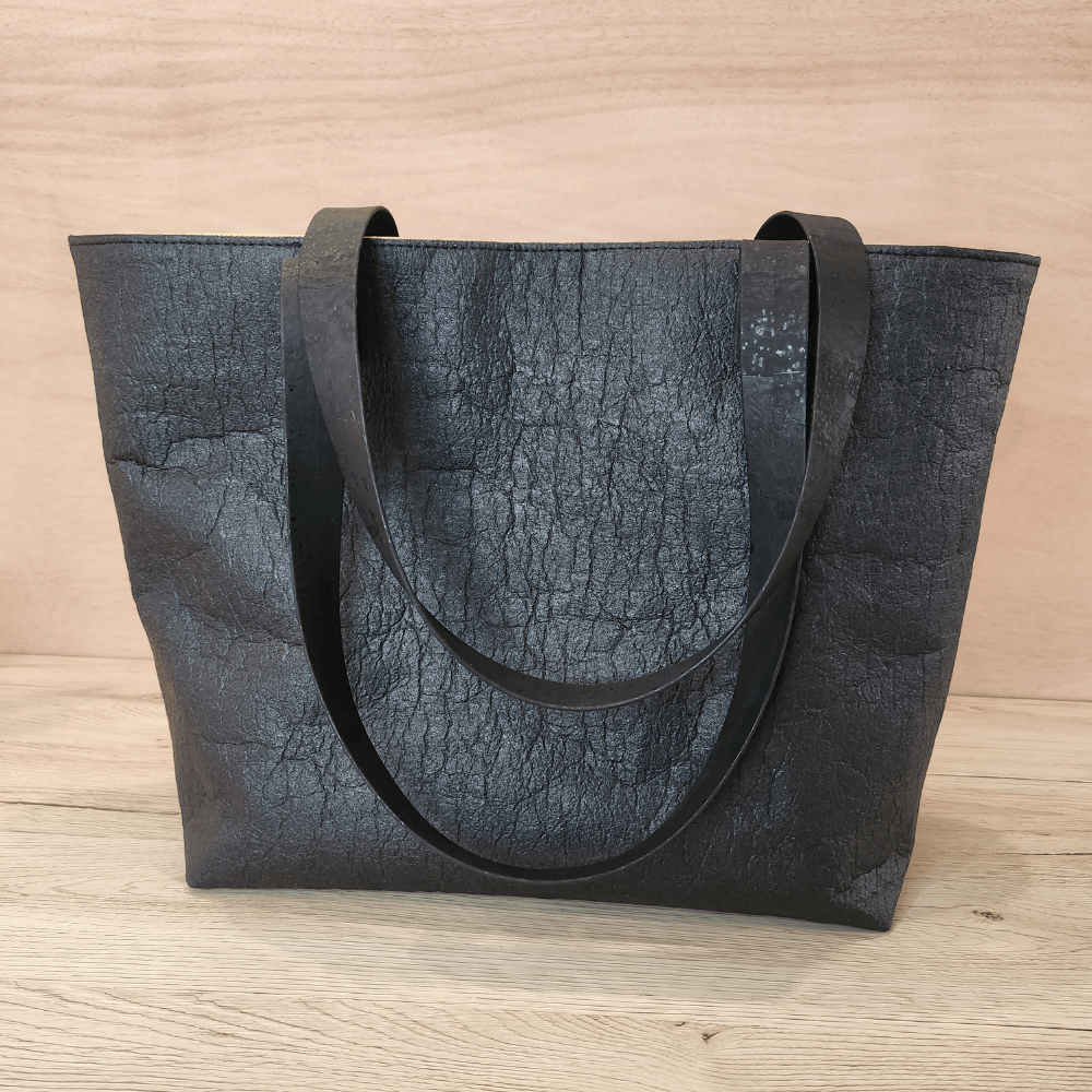 Sac Jasmin en Piñatex et Liège motif Catrina