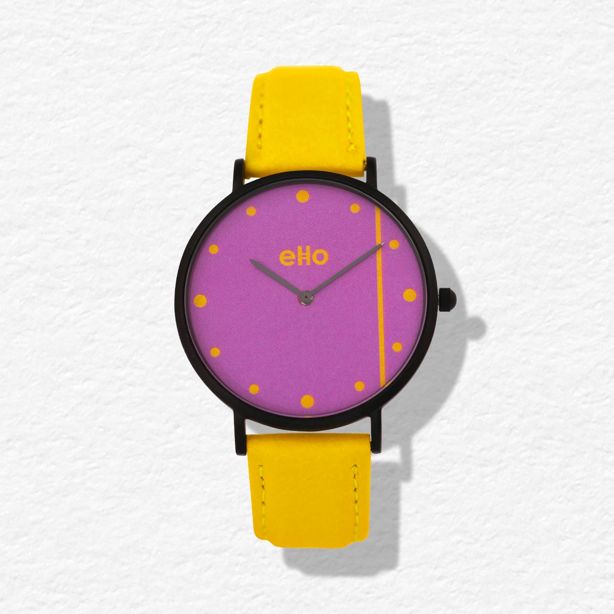 Montre Violette Sunburst