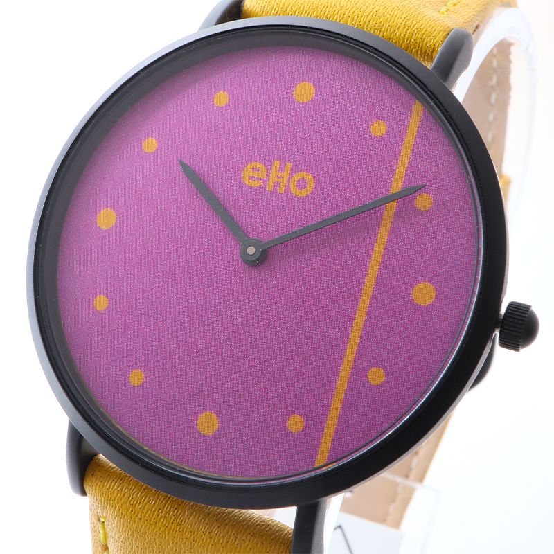 Montre Violette Sunburst