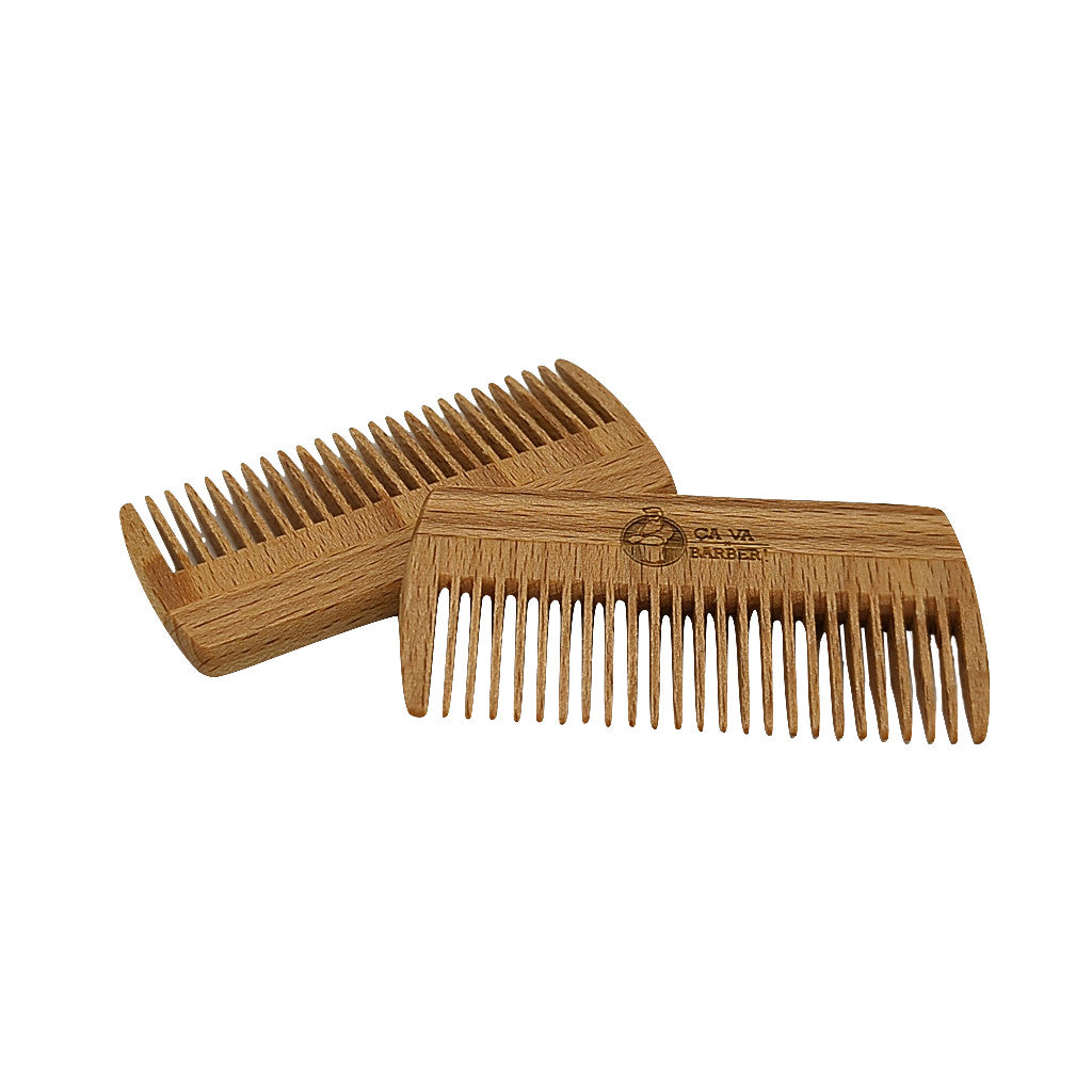 Peigne pour barbe - bois de hêtre